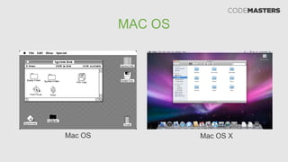 MAC OS
Mac OS Mac OS X
 