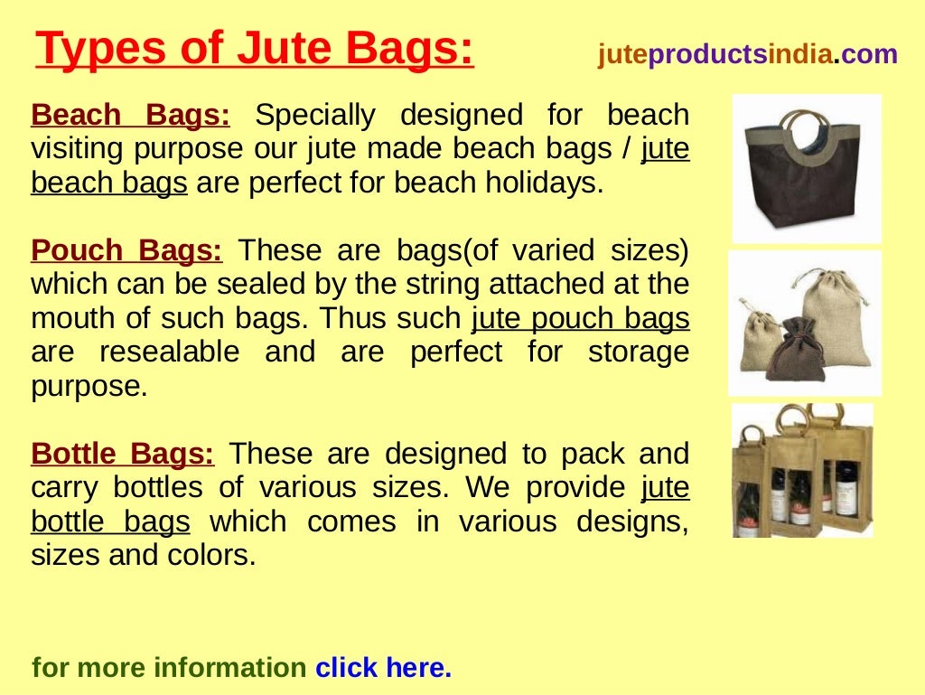 How to manufacture jute bags picture