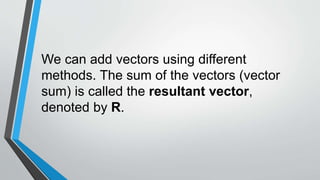 Unit 6, Lesson 3 - Vectors | PPTX
