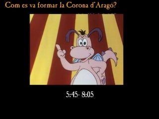 Com es va formar la Corona d'Aragó?
Com es va formar la Corona d'Aragó?
5:45- 8:05
 