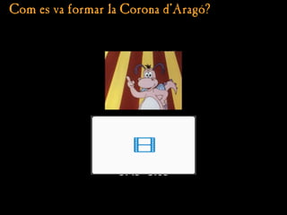 Com es va formar la Corona d'Aragó?
Com es va formar la Corona d'Aragó?
5:45- 8:05
 