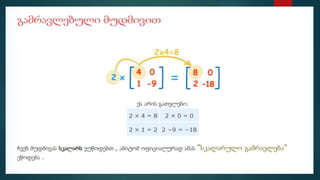 მატრიცები