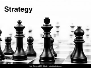 Strategy
Eric Clark - @EA_Clark - ericalainclark.com
 