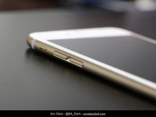 Eric Clark - @EA_Clark - ericalainclark.com
 