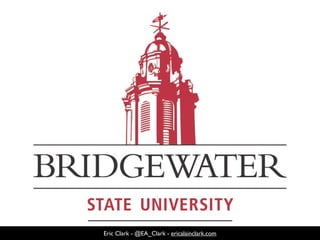 Eric Clark - @EA_Clark - ericalainclark.com
 