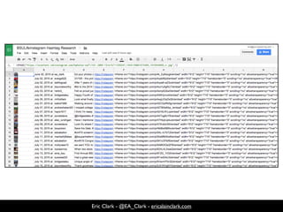 Eric Clark - @EA_Clark - ericalainclark.com
 