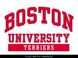 Eric Clark - @EA_Clark - ericalainclark.com
 