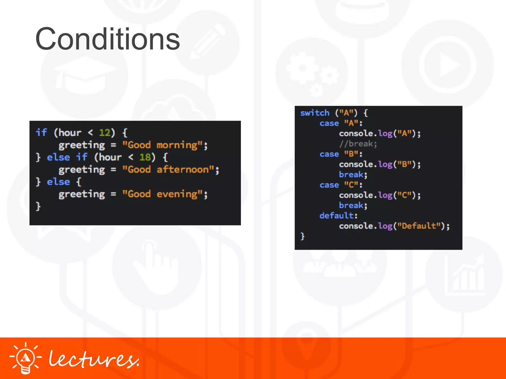 www.uniface.comlectures.
Conditions
 