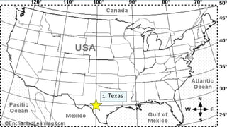 1.Texas
 