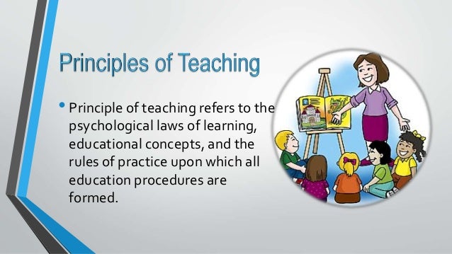 Principles of Teaching and Learning