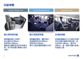 Ͳյ
    United Global First     United BusinessFirst       Economy Plus




ϭh^œ                   ̄^œ                  mœ

^œʽOӋ                ̄œpһwOӋ             mœλṩ_5
λ31(79cm)             Ό23.5(60cm)         Ӣ~Ȳչg
L66(198cm)             L64(193cm)            λL34 (86cm) 17
λ׌ÿиչ             ׺ѽ߂^œˮʡ            (43cm)һN~m
gи߂Єkҵ                                      ĳֵ֮x
ܡ


5
 
