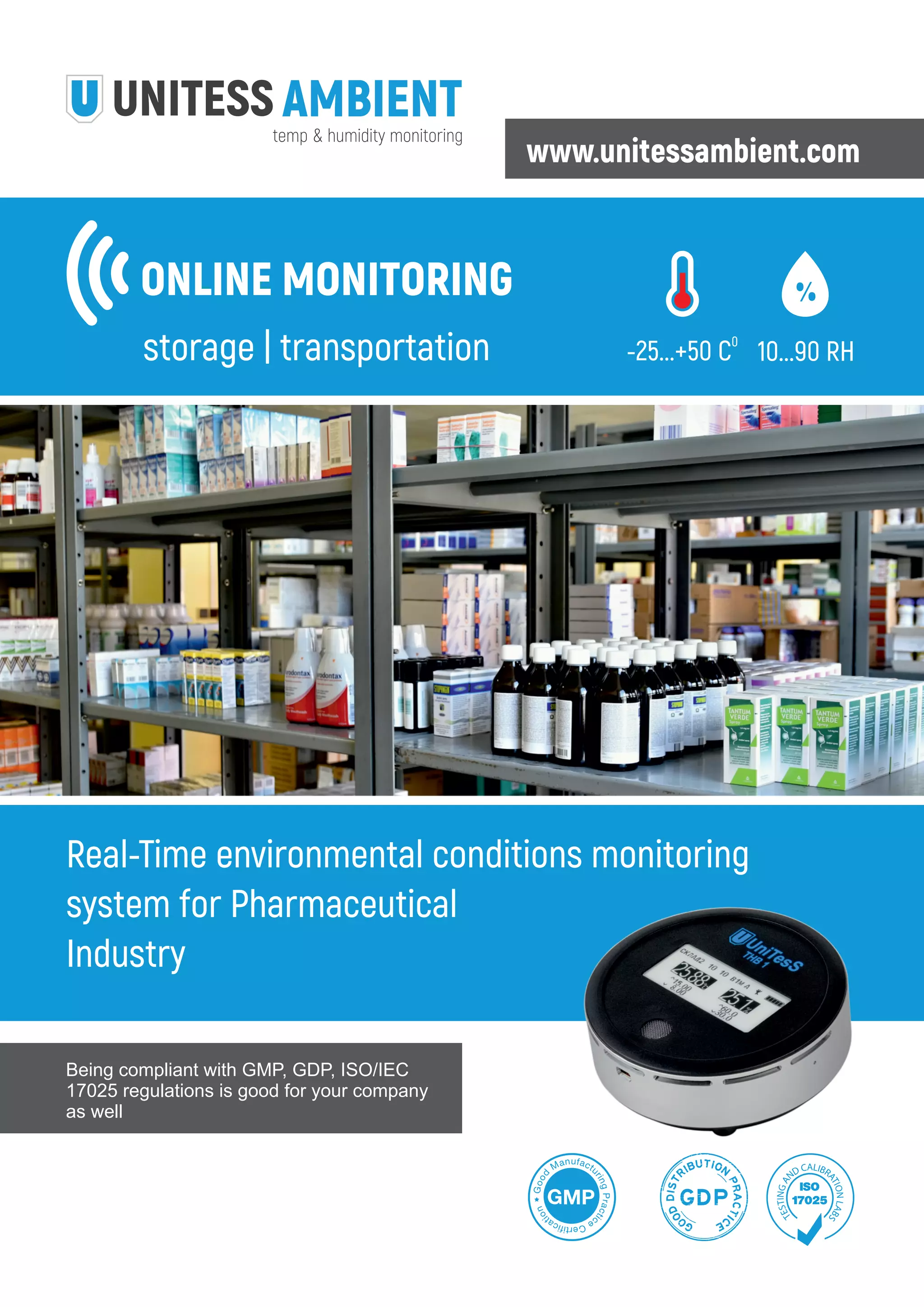 UNITESSAMBIENT — Real-Time environmental conditions monitoring system | PDF