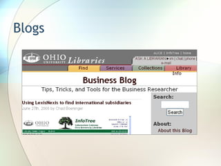 Blogs 