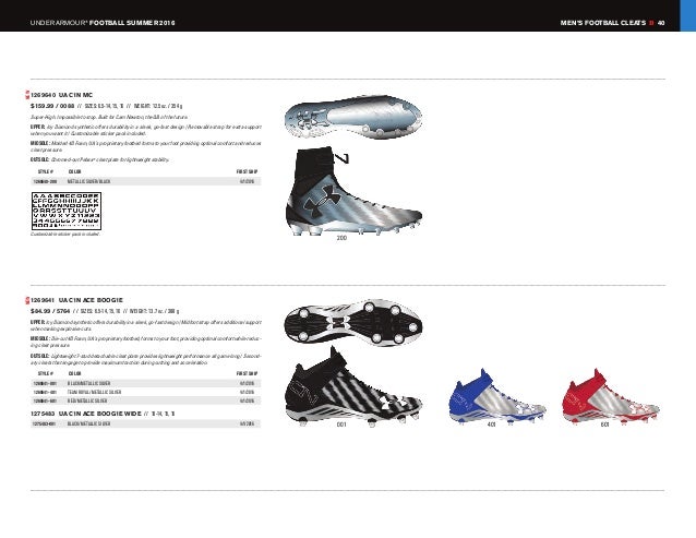 2017 ua football cleats