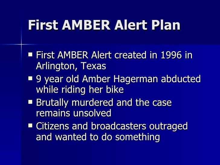 Utah Amber Alert