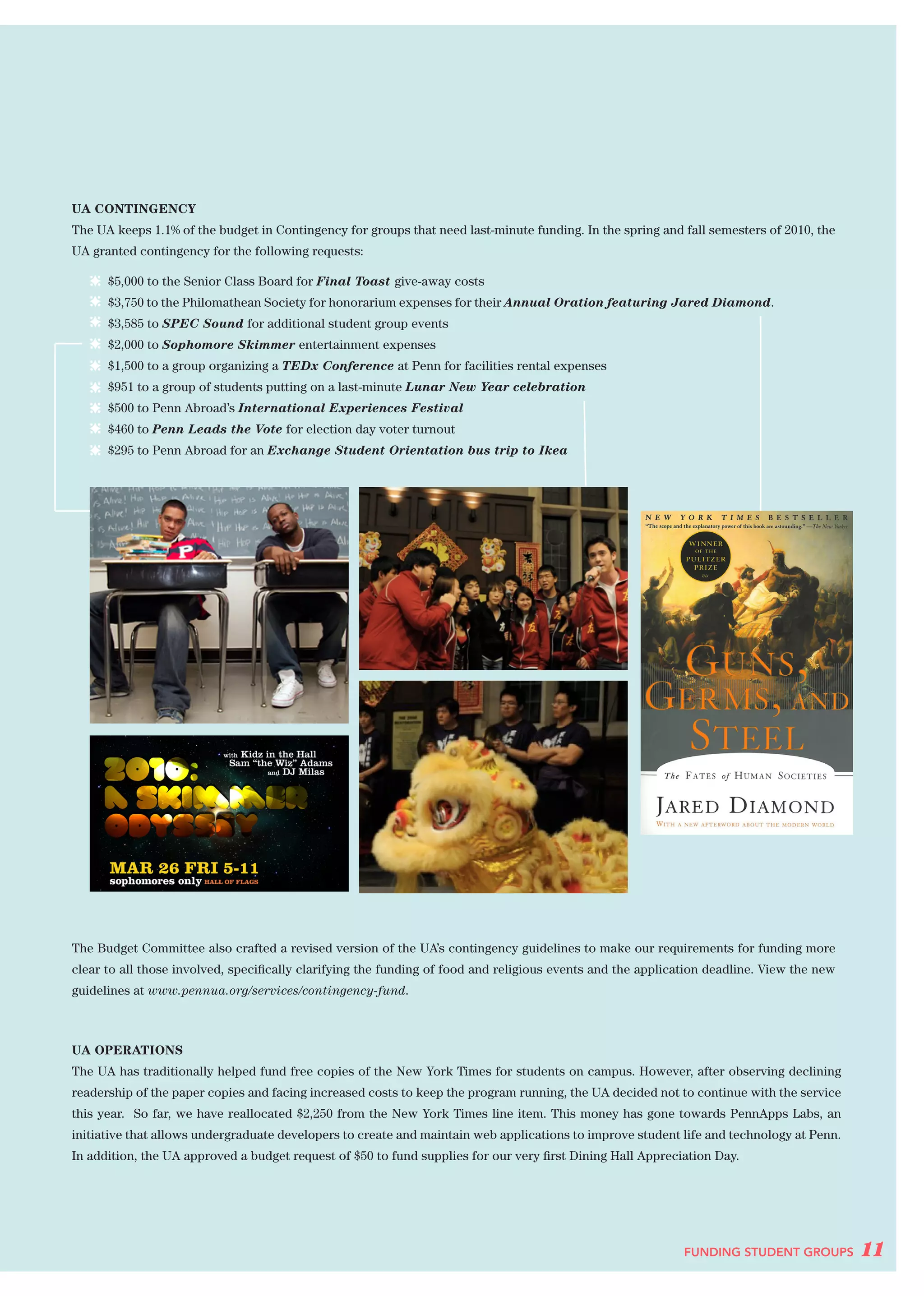 UA annual report 2010