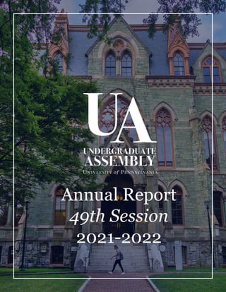 Annual Report
49th Session
2021-2022
 