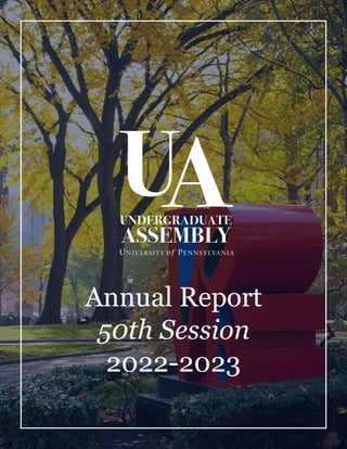 Annual Report
50th Session
2022-2023
 