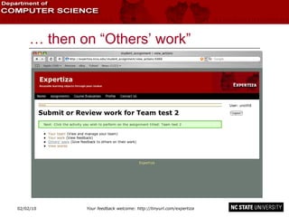 … then on “Others’ work” 02/09/10 