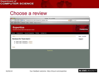 Choose a review 02/09/10 