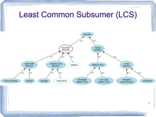 7
Least Common Subsumer (LCS)
 