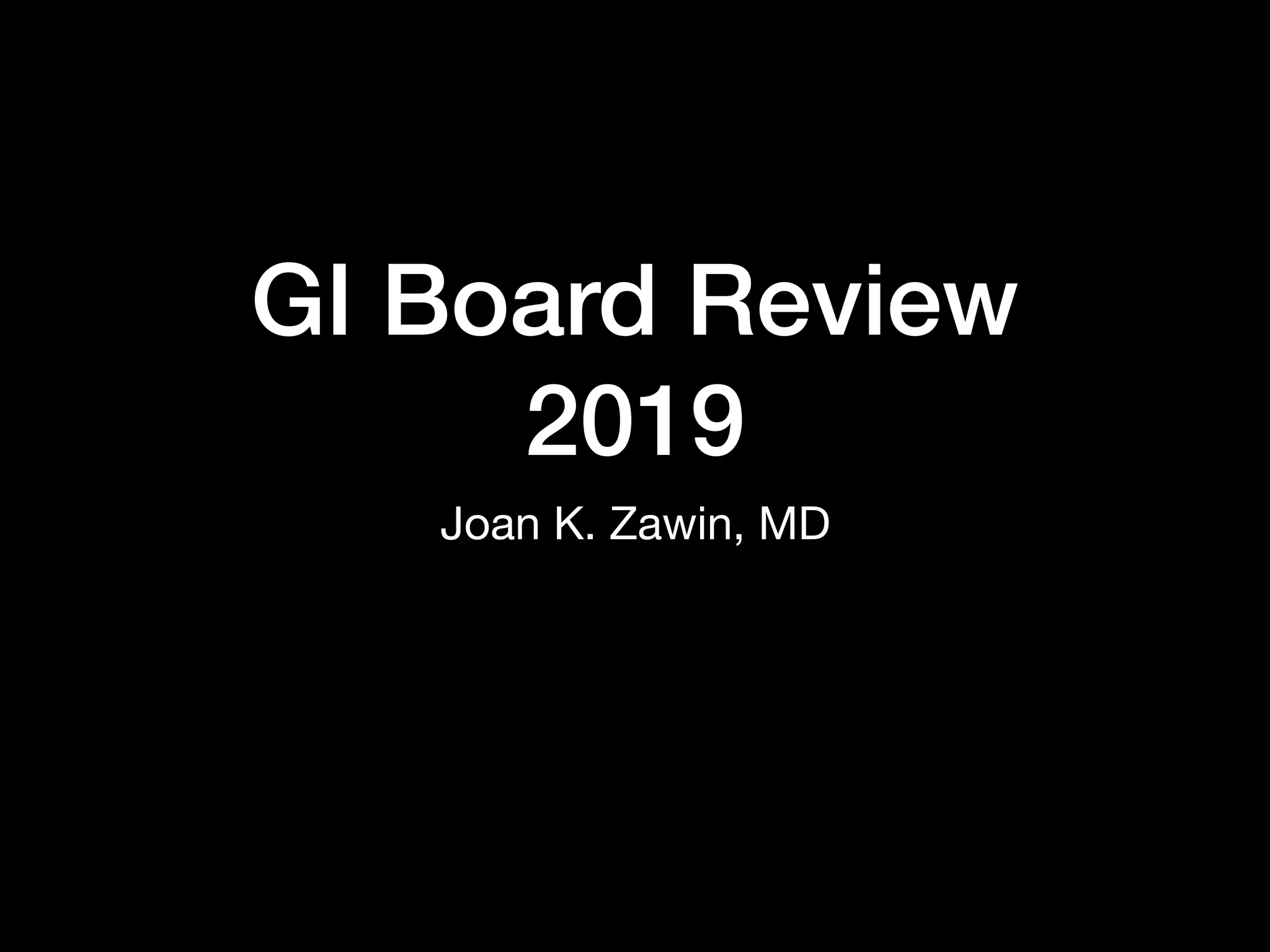 UAB GI board review | PPT