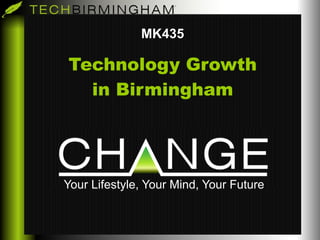 MK435 Technology Growth in Birmingham Your Lifestyle, Your Mind, Your Future 