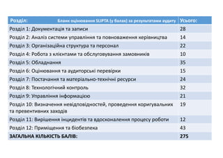 Показники якості як компоненти системи забезпечення якості  послуг лабораторії та досягнення надійності результатів лабораторних досліджень