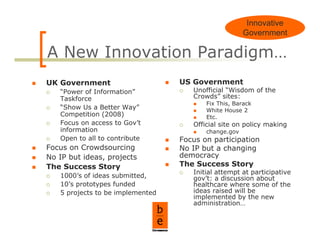 Innovation In Government