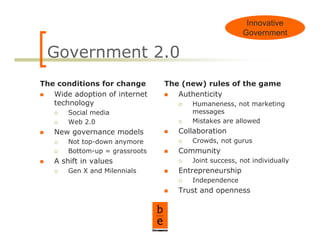 Innovation In Government