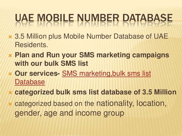 Dubai Mobile Number – UAE Phone Number Example With Calling Codes ...