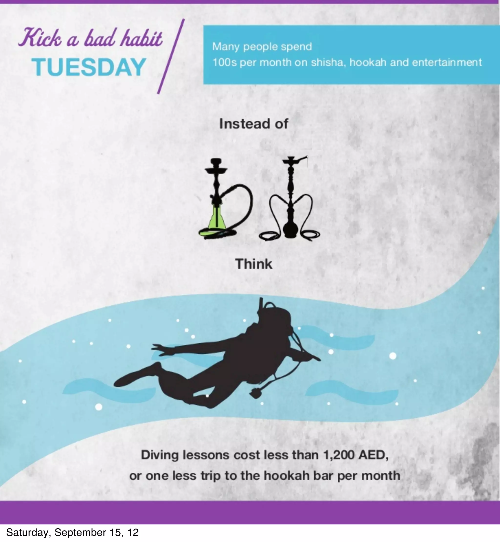 Saturday, September 15, 12