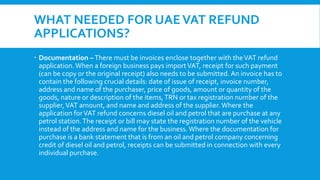 Uae vat refunds for foreign businesses