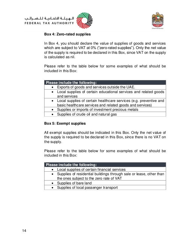 Uae Vat Returns