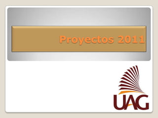 Proyectos 2011 