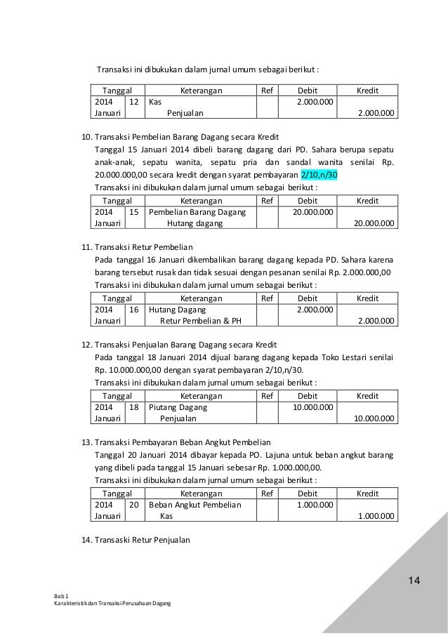 Contoh Soal Jurnal Umum 2 10 N 30 Dapatkan Contoh