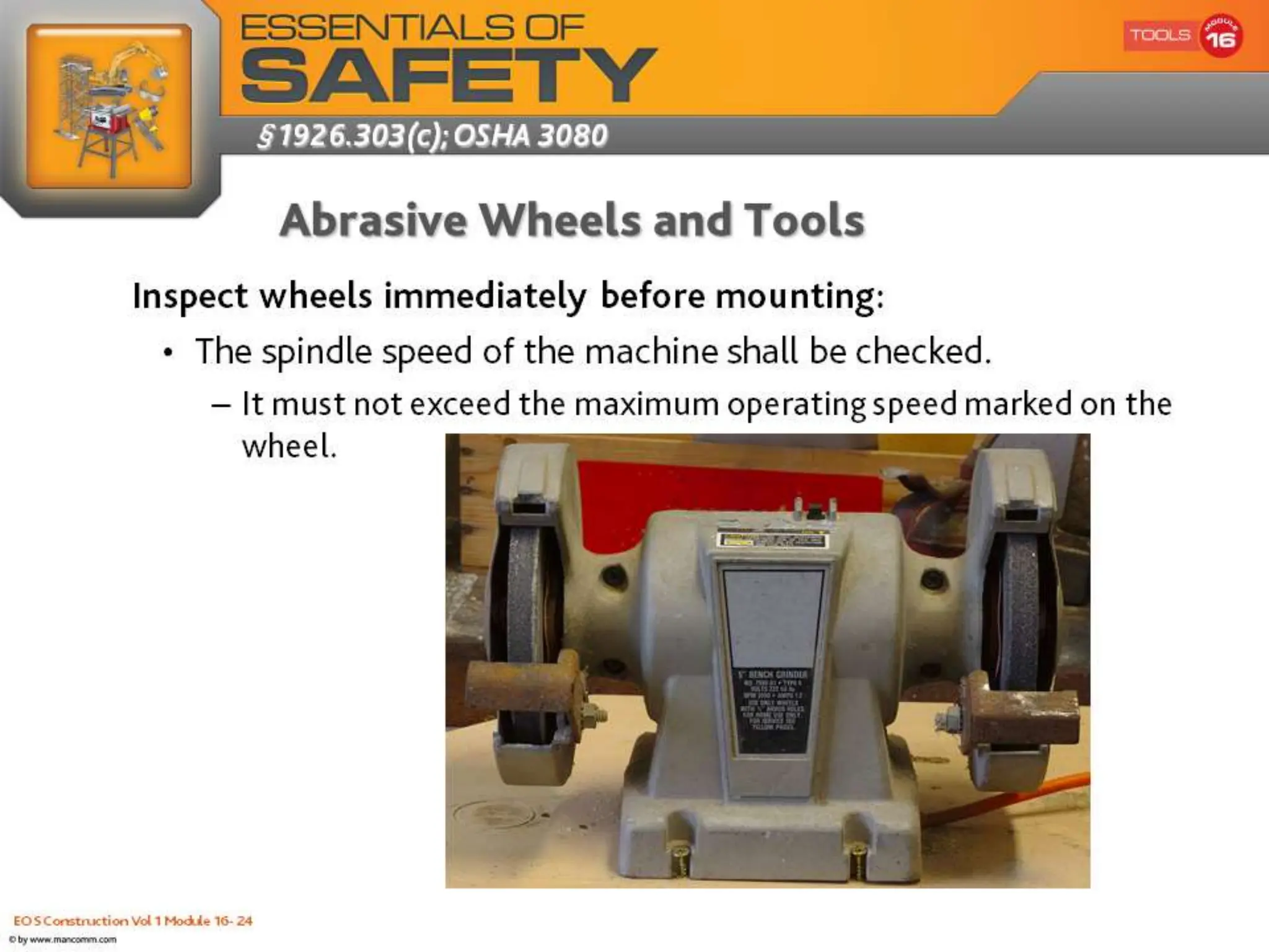 EOS Construction Vol 1 Module 16- 22
 