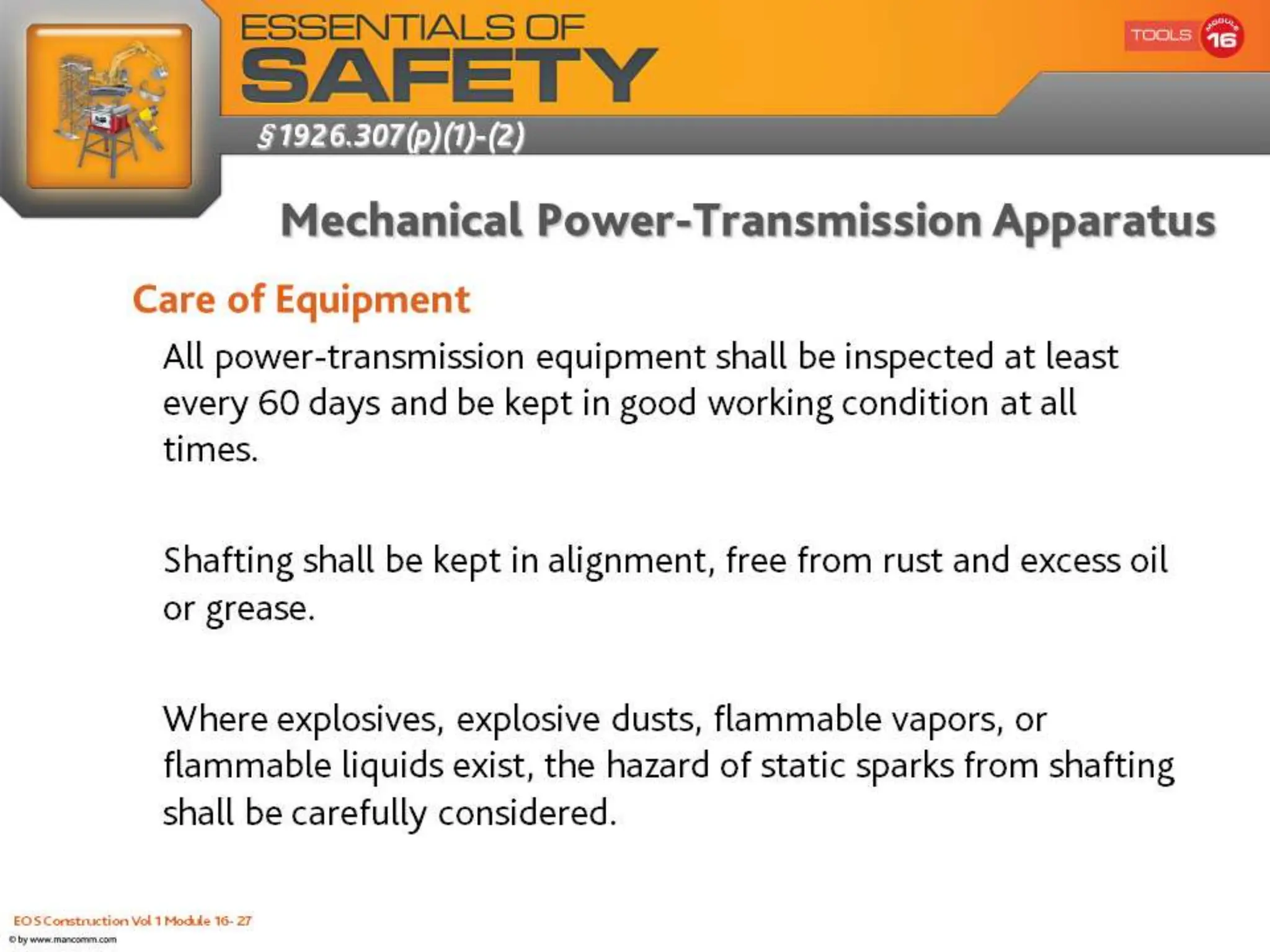 EOS Construction Vol 1 Module 16- 25
 