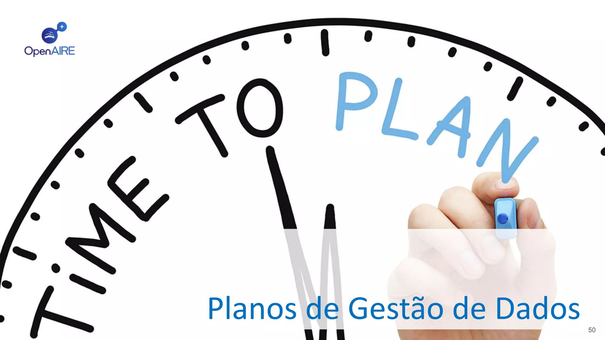 Planos de Gestão de Dados 50
 