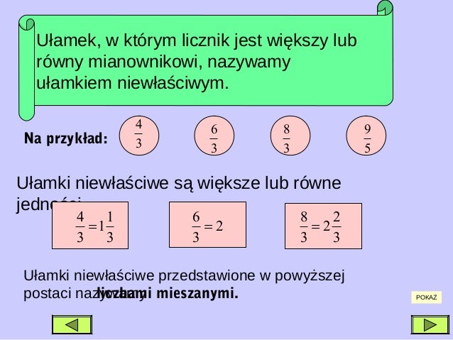 Sprawdzian Klasa 5 Ułamki Zwykłe Sprawdzian Uamki Zwyke Klasa 4 - question