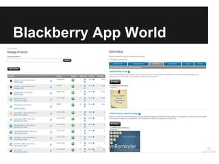 Blackberry App World
 