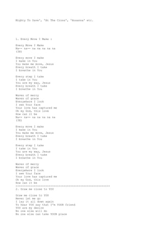 U and me Songs | PDF