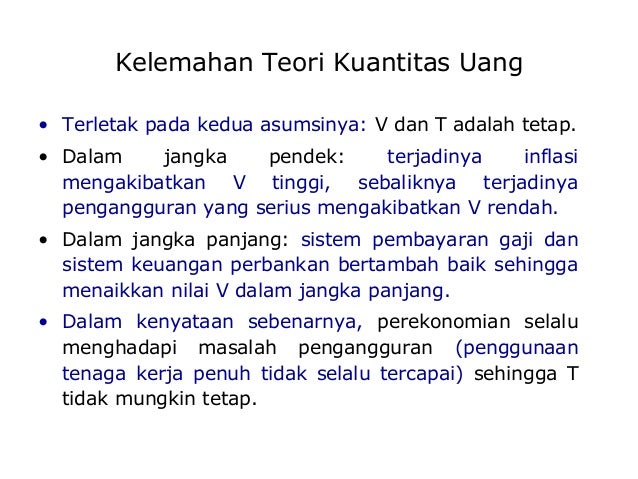 Uang Beredar Dan Permintaan Uang