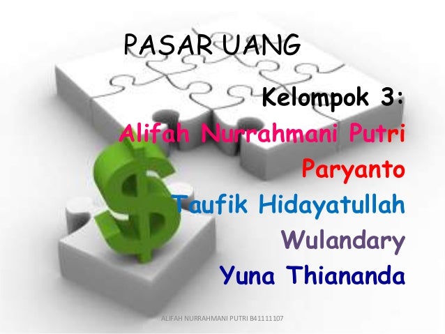 Uang Institusi Keuangan Dan Penawaran Uang Ppt Download