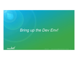 DEVNET-1148 Leveraging Cisco OpenStack Private Cloud for Developers | PDF