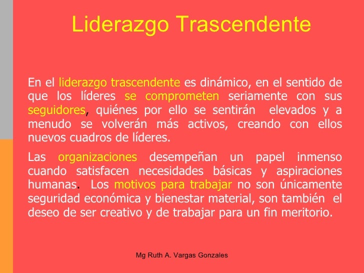 Liderazgo
