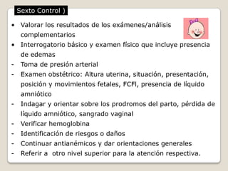 Anamnesis general y obstétrica.