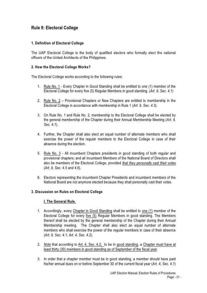 ballot templates word