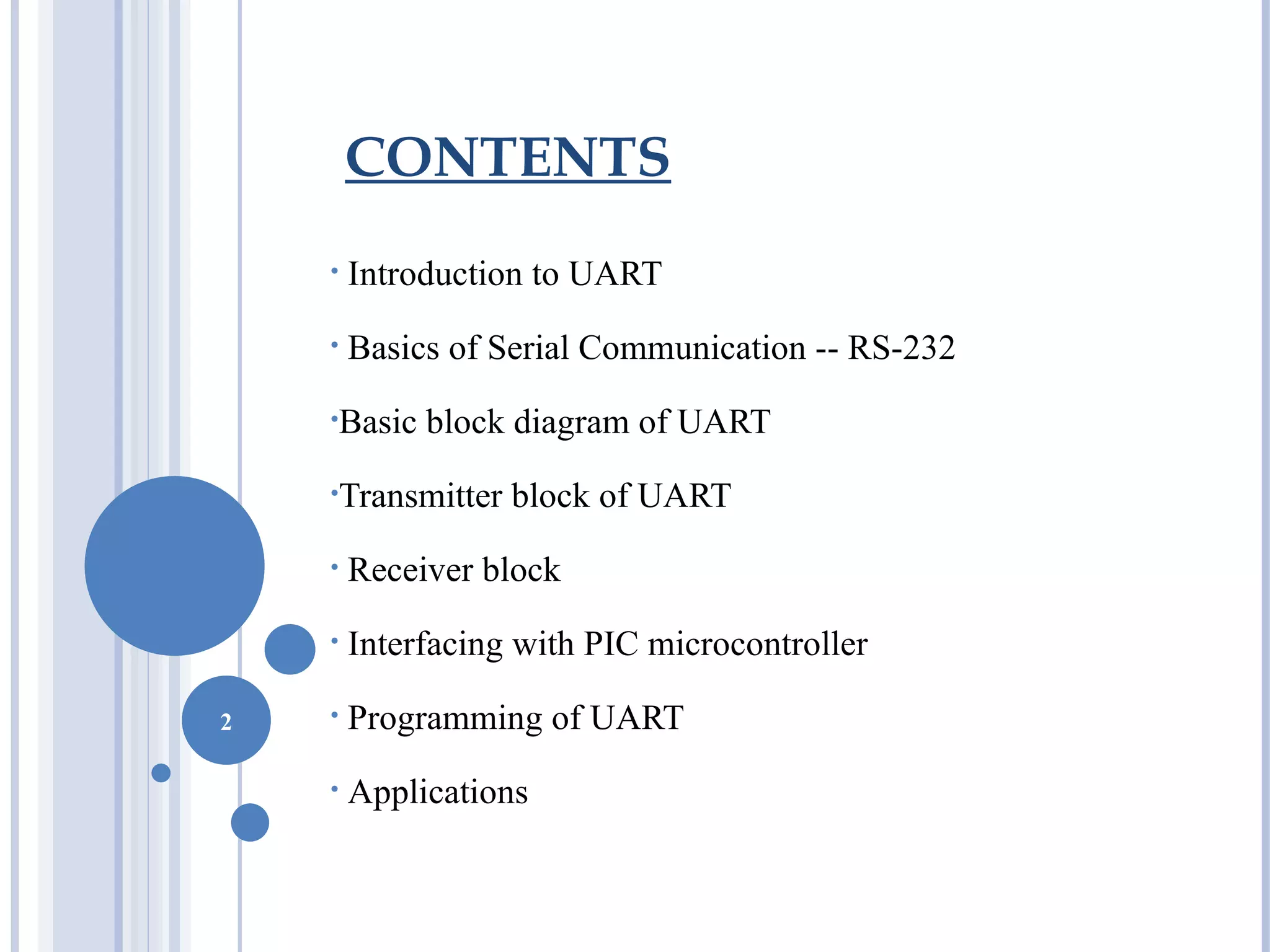 UART | PPT | Computer Peripherals | Computing