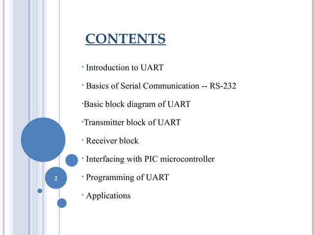 UART | PPT | Computer Peripherals | Computing